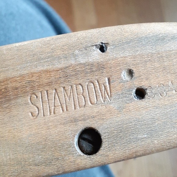 Shambow shuttle company Antique weaving loom candle holder vintage candlestick - Picture 6 of 7